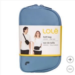 Lolë Blue Belt Bag